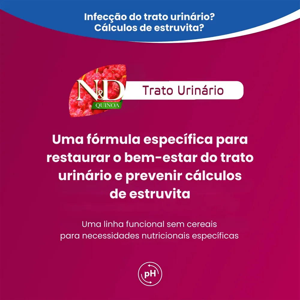 Ração N&D Quinoa Gatos Adultos Urinary Pato — foto 5
