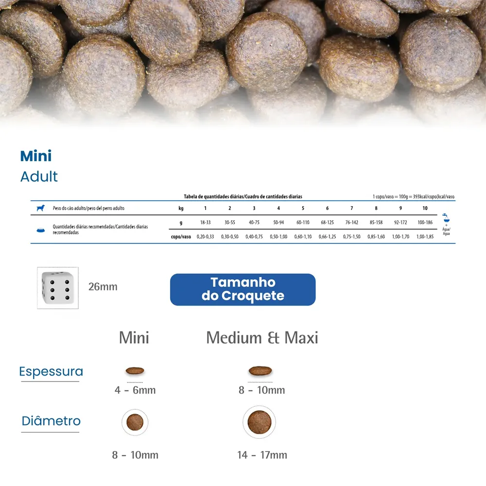 Ração N&D Spirulina Cães Adultos Mini Tilápia — foto 4