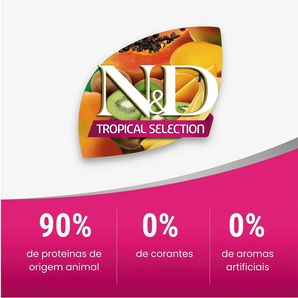 Ração N&D Tropical Selection Cães Adultos Mini Cordeiro — foto 6