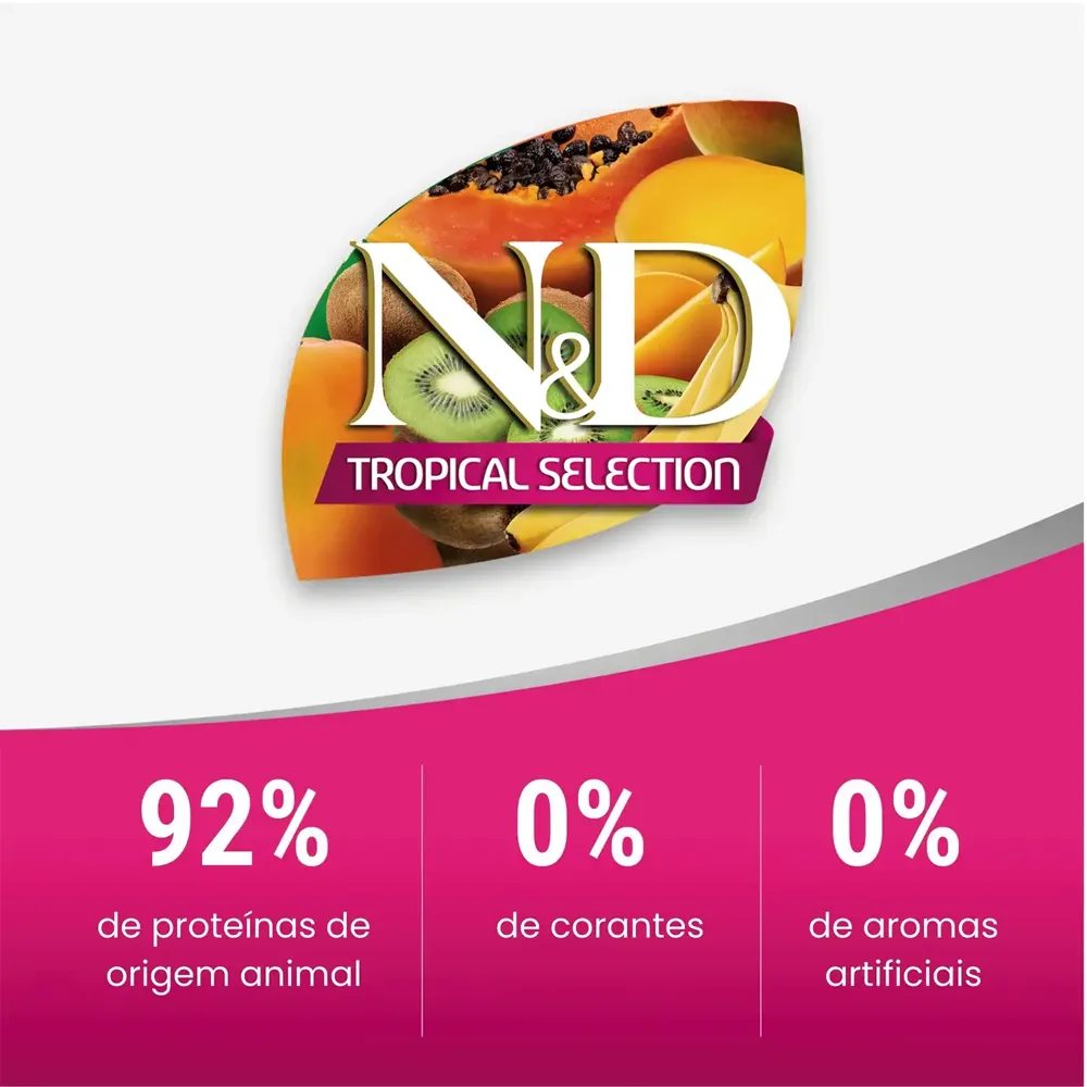 Ração N&D Tropical Selection Gatos Castrados Cordeiro — foto 6