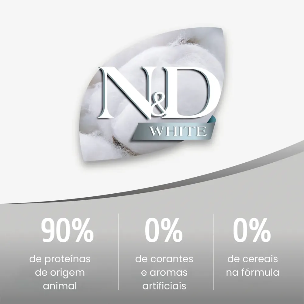Ração N&D White para Cães Adultos Raças Médias e Grandes — foto 6