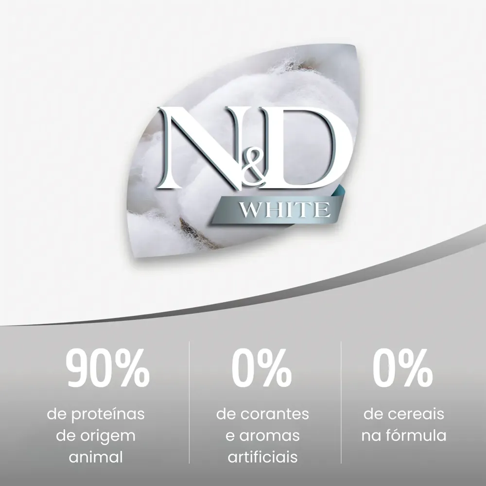 Ração N&D White para Cães Filhotes Raças Mini e Pequenas — foto 6
