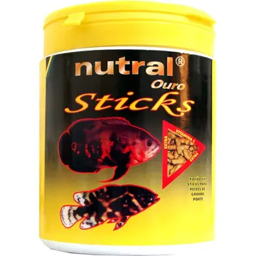 Ração Nutral para Peixes Ouro Sticks
