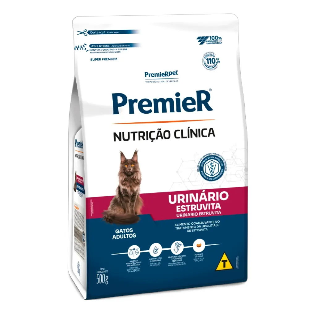 Ração Premier Nutrição Clínica Urinário Gatos Adultos — foto 2