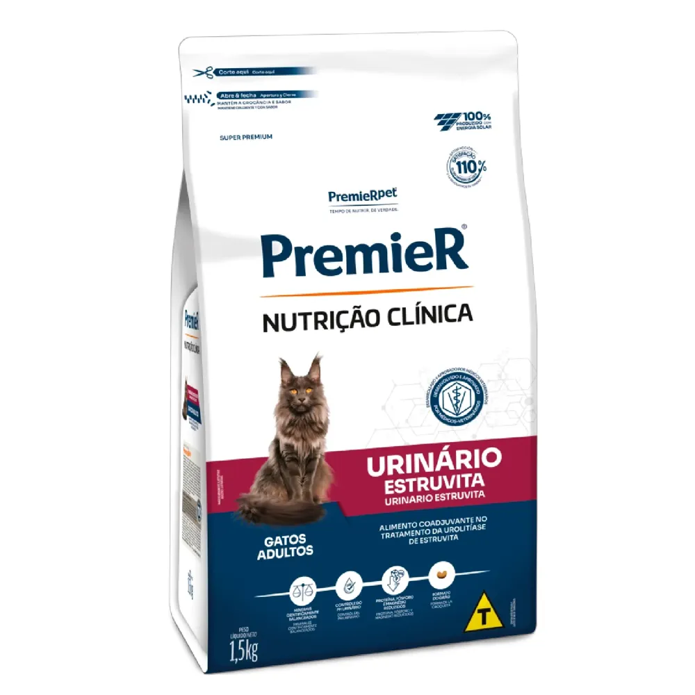 Ração Premier Nutrição Clínica Urinário Gatos Adultos — foto 5
