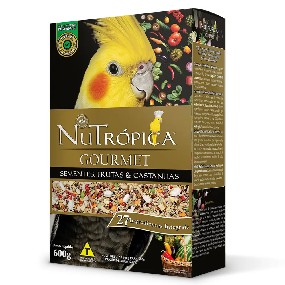 Ração Nutrópica Calopsita Gourmet — foto 2