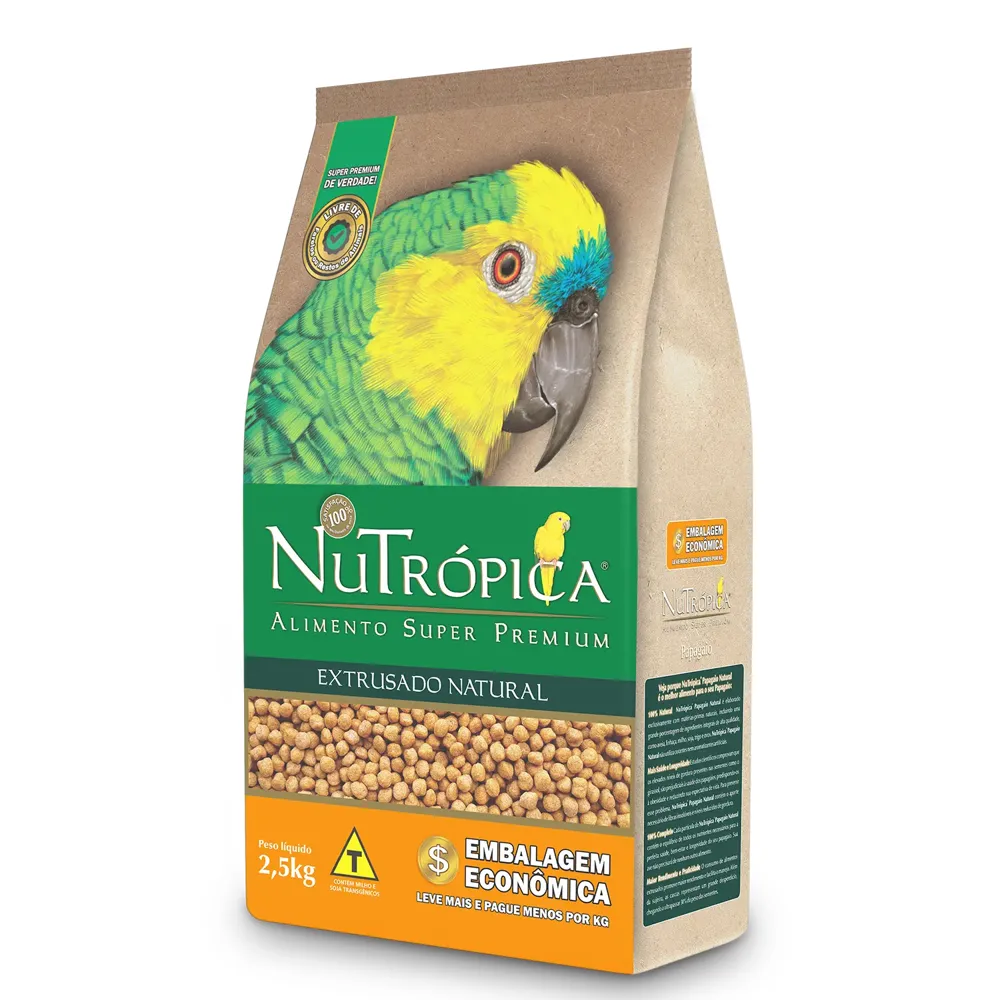 Ração Nutrópica Papagaios Extrusado Natural — foto 5