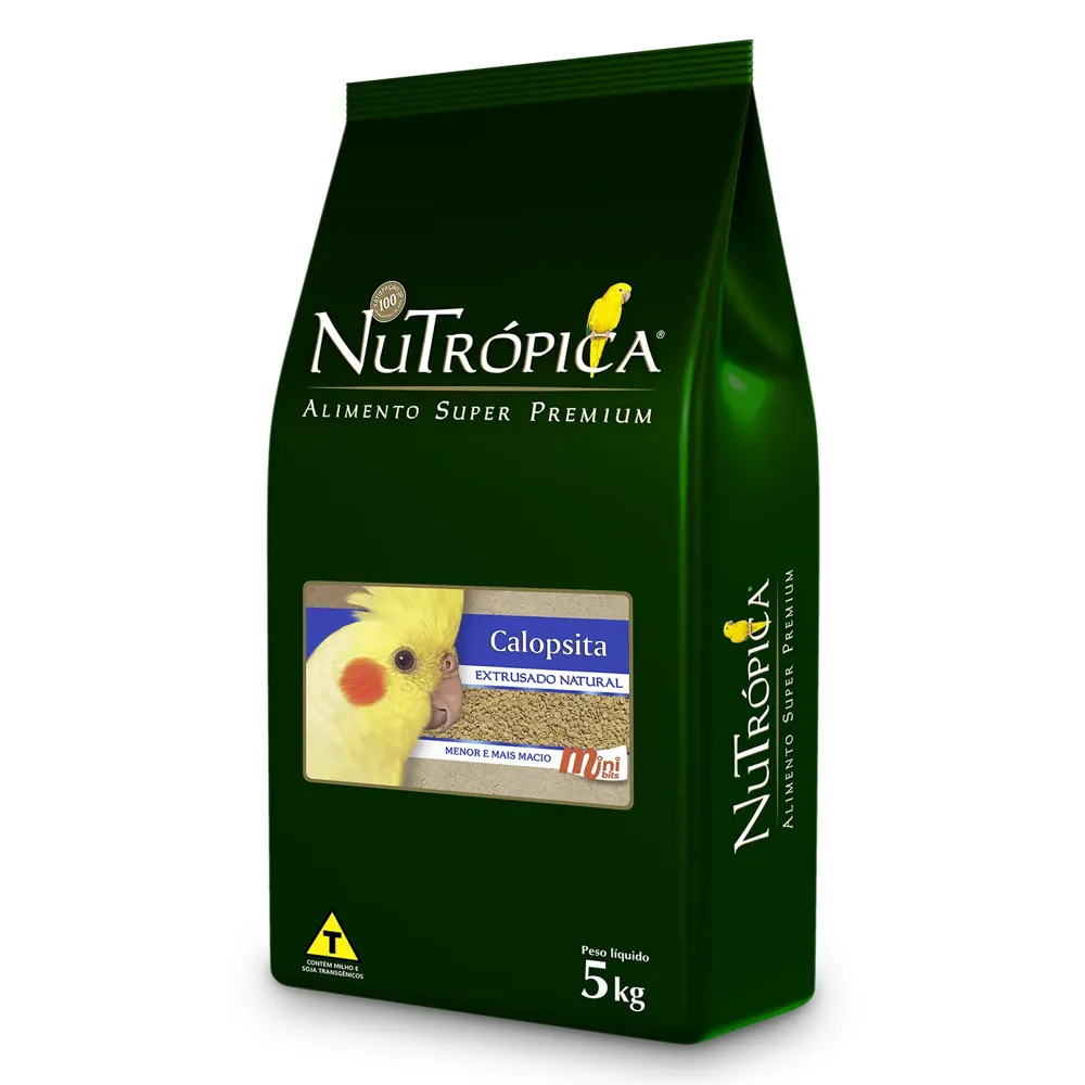 Ração Nutrópica para Calopsita Extrusado Natural Mini Bits — foto 3