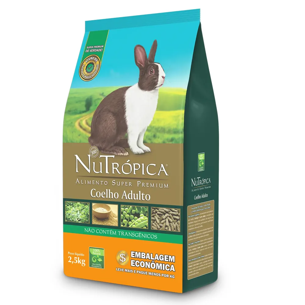 Ração Nutrópica para Coelho Adulto Super Premium — foto 4