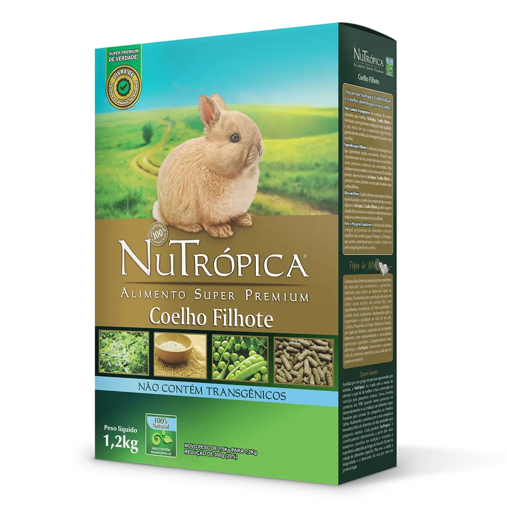 Ração Nutrópica para Coelhos Filhotes — foto 3