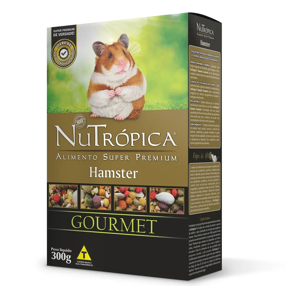 Ração Nutrópica para Hamster Gourmet
