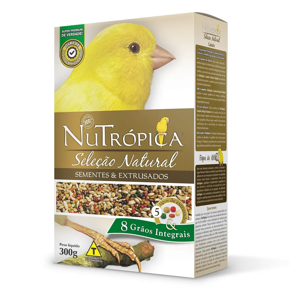 Ração Nutrópica Seleção Natural Canário