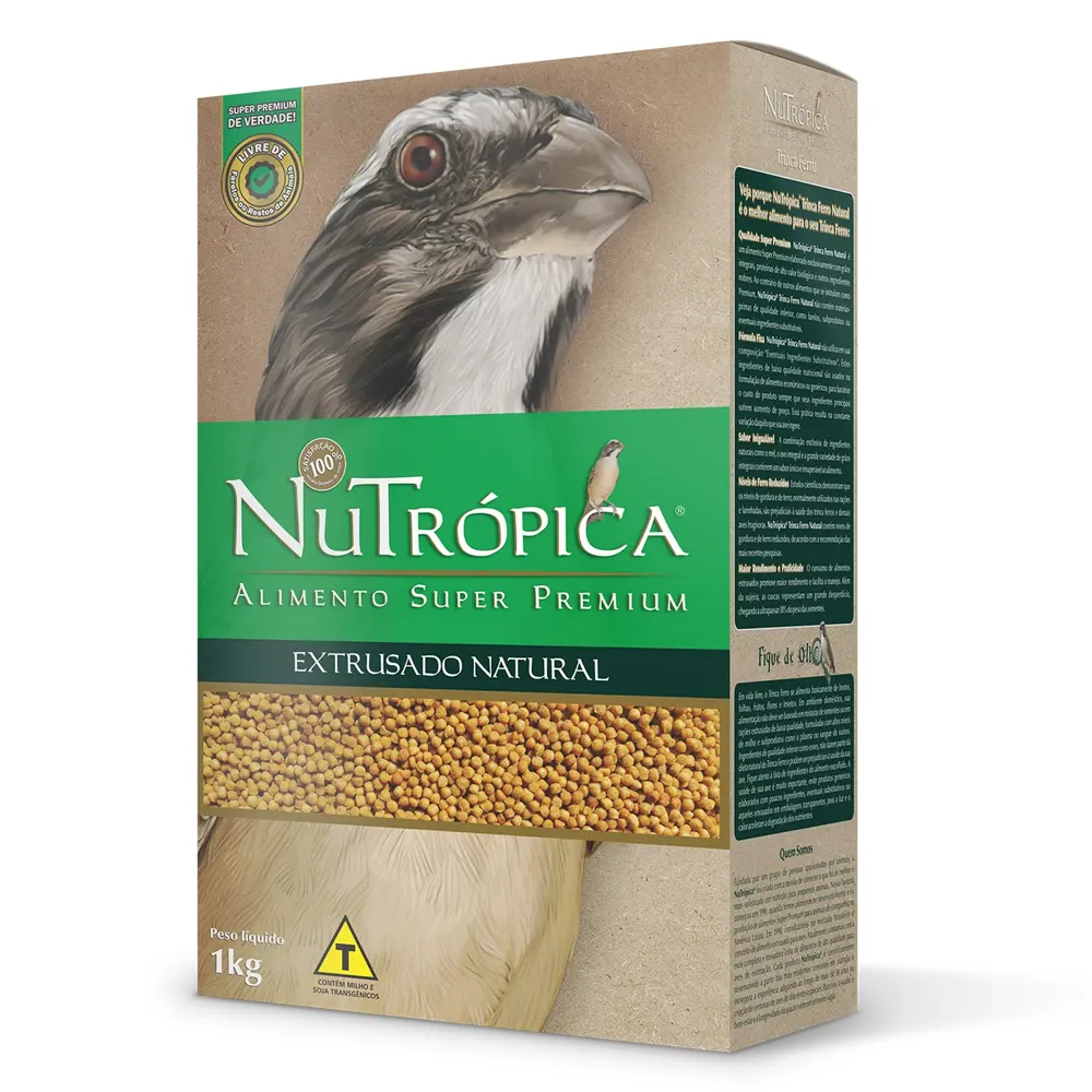 Ração Nutrópica Trinca Ferro Natural — foto 2