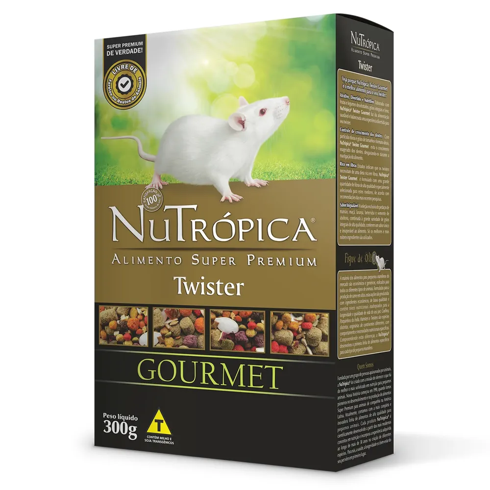 Ração Nutrópica Twister Gourmet