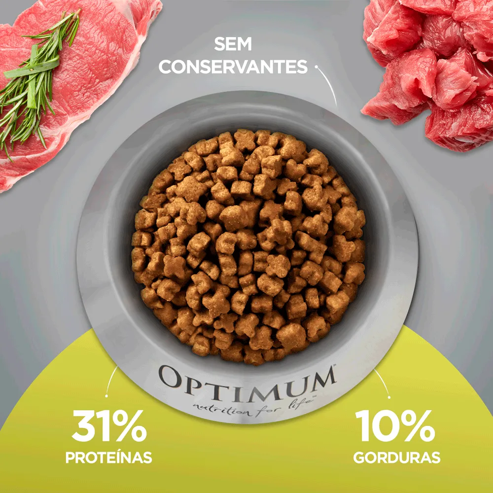 Ração Optimum para Gatos Adultos Carne — foto 6