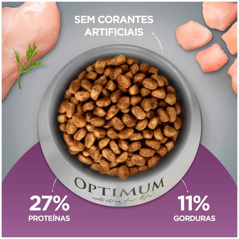 Ração Optimum para Cães Filhotes Raças Pequenas e Minis Frango e Arroz — foto 6