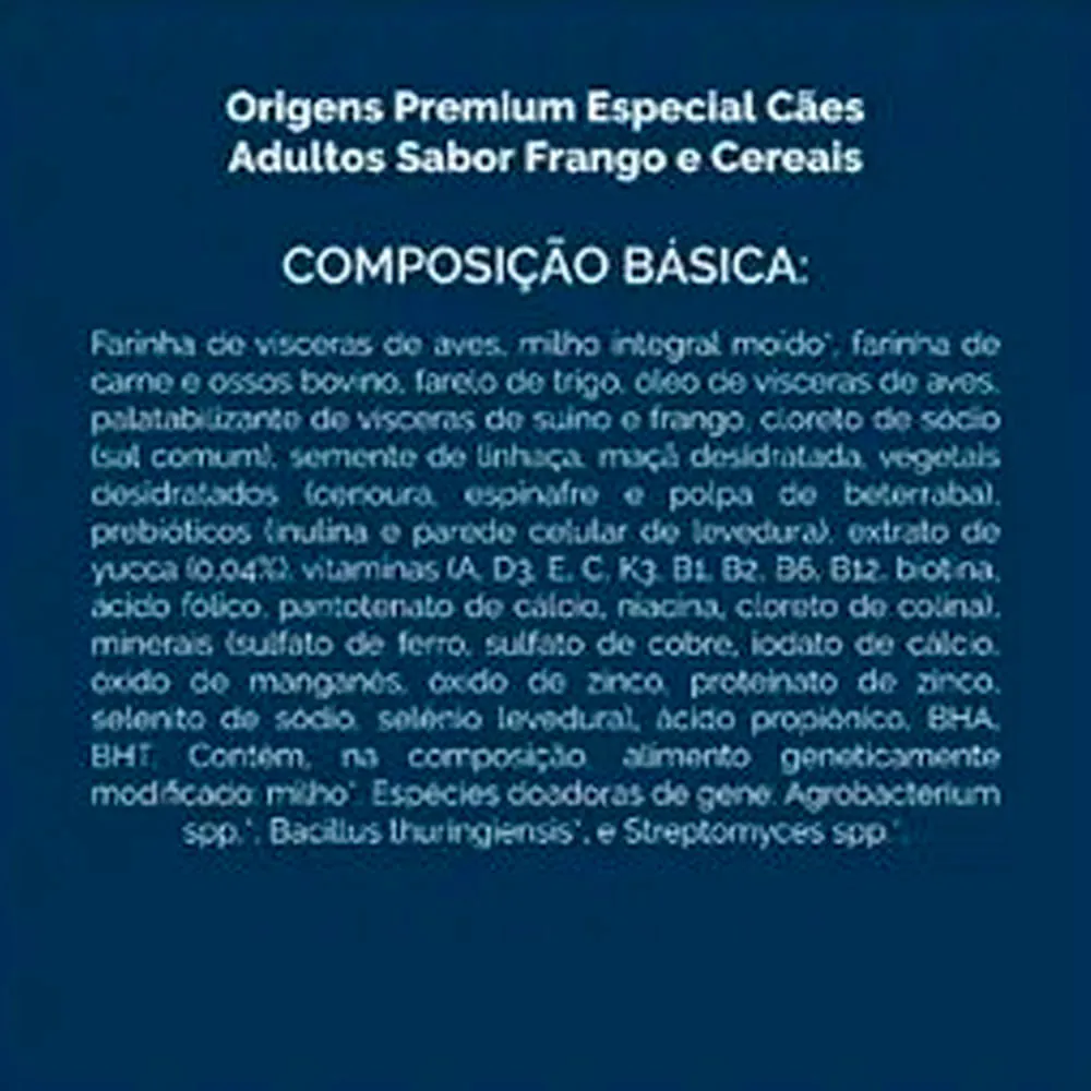 Ração Origens Cães Adultos Frango e Cereais — foto 5
