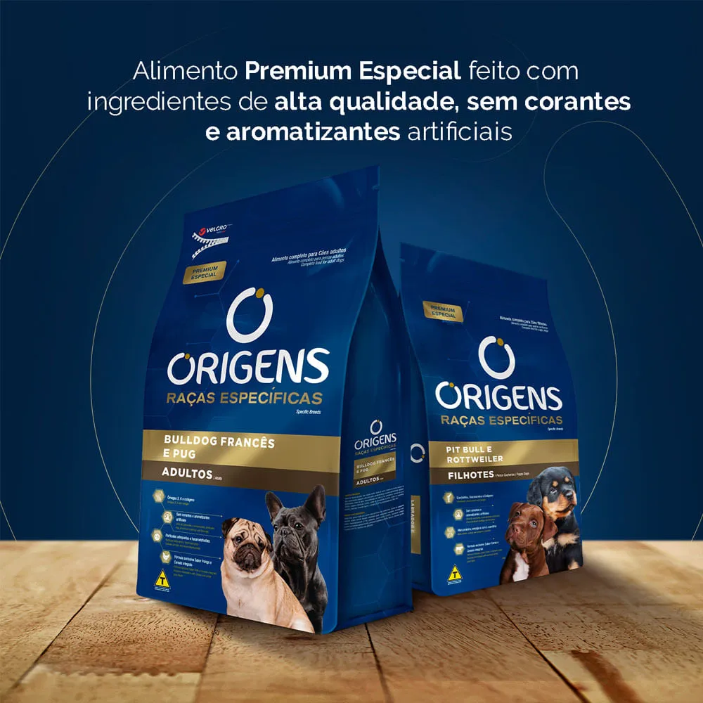 Ração Origens Cães Adultos Raças Específicas Bulldog Francês e Pug — foto 5