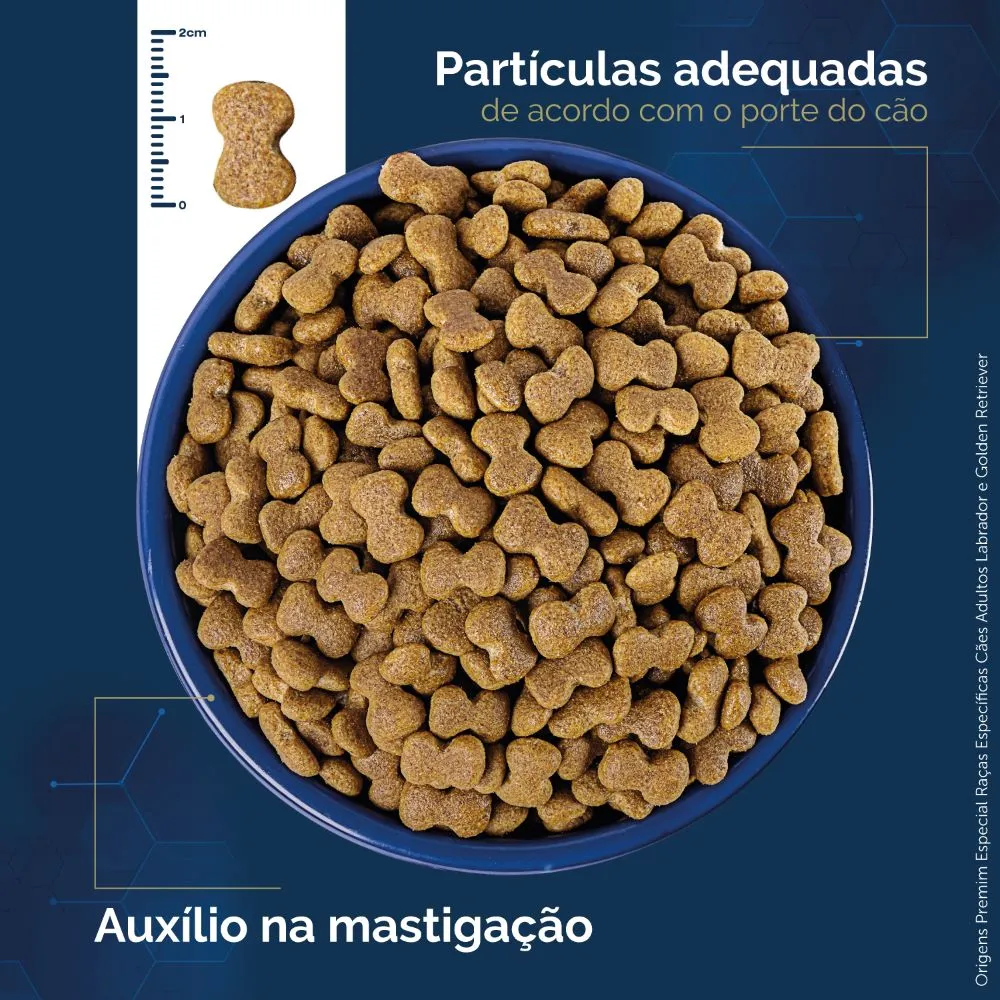 Ração Origens Cães Adultos Raças Específicas Labrador e Golden — foto 5