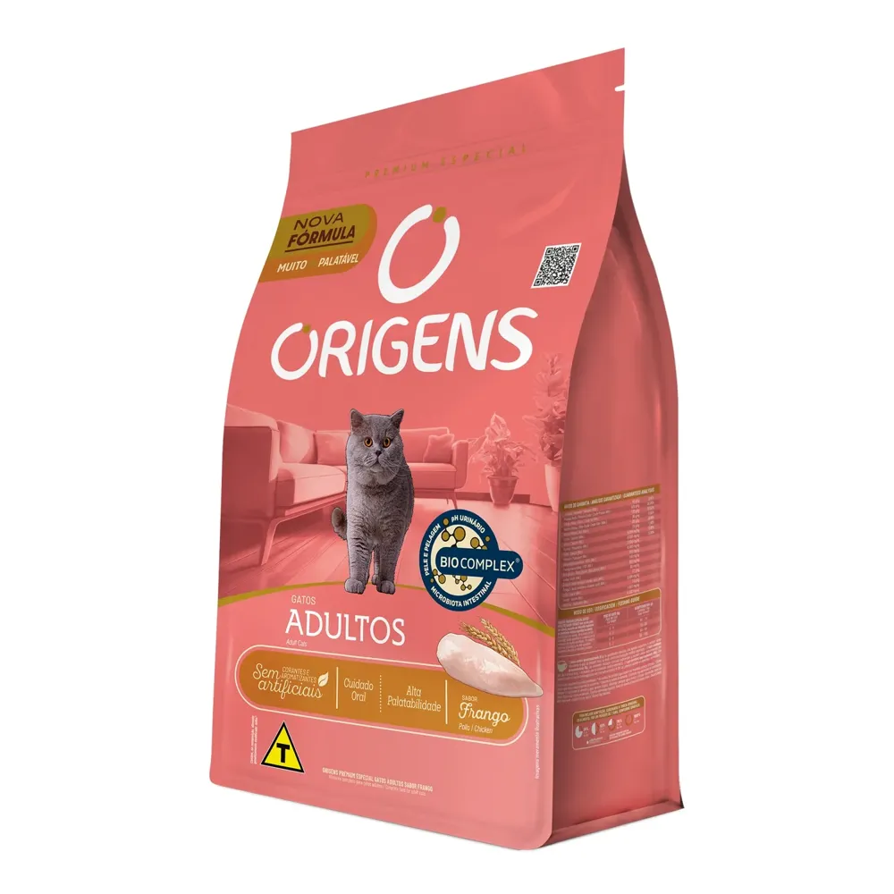 Ração Origens Gatos Adultos Frango — foto 4