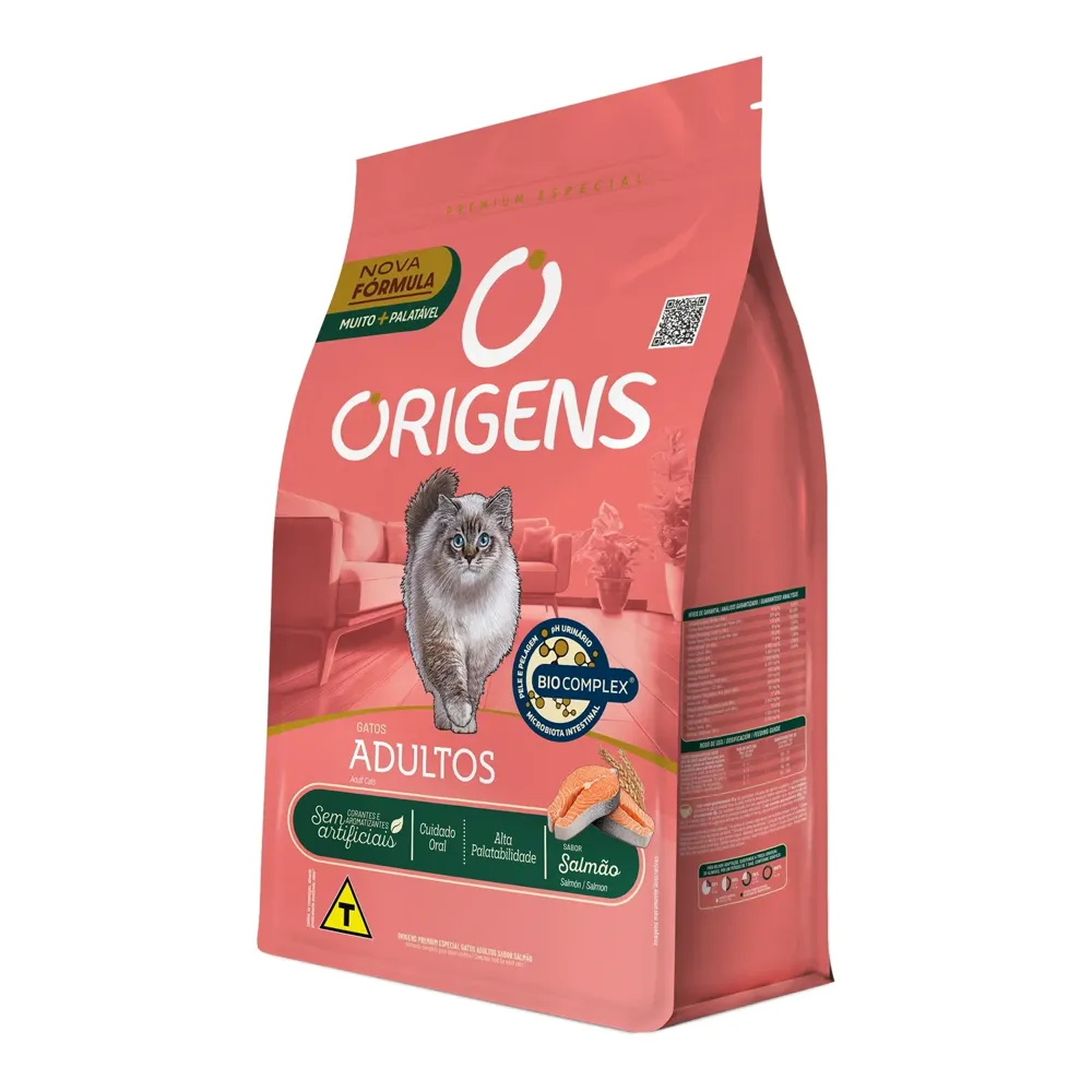 Ração Origens Gatos Adultos Salmão — foto 4