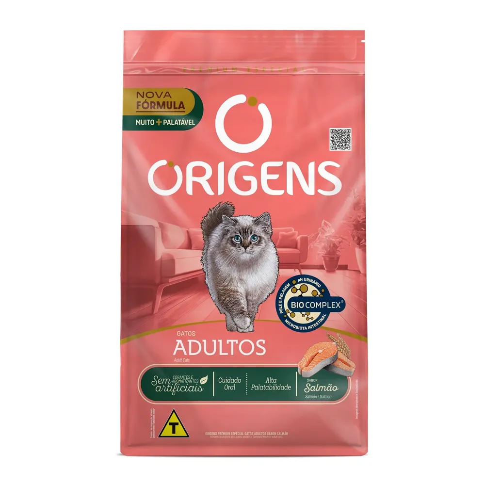 Ração Origens Gatos Adultos Salmão — foto 6