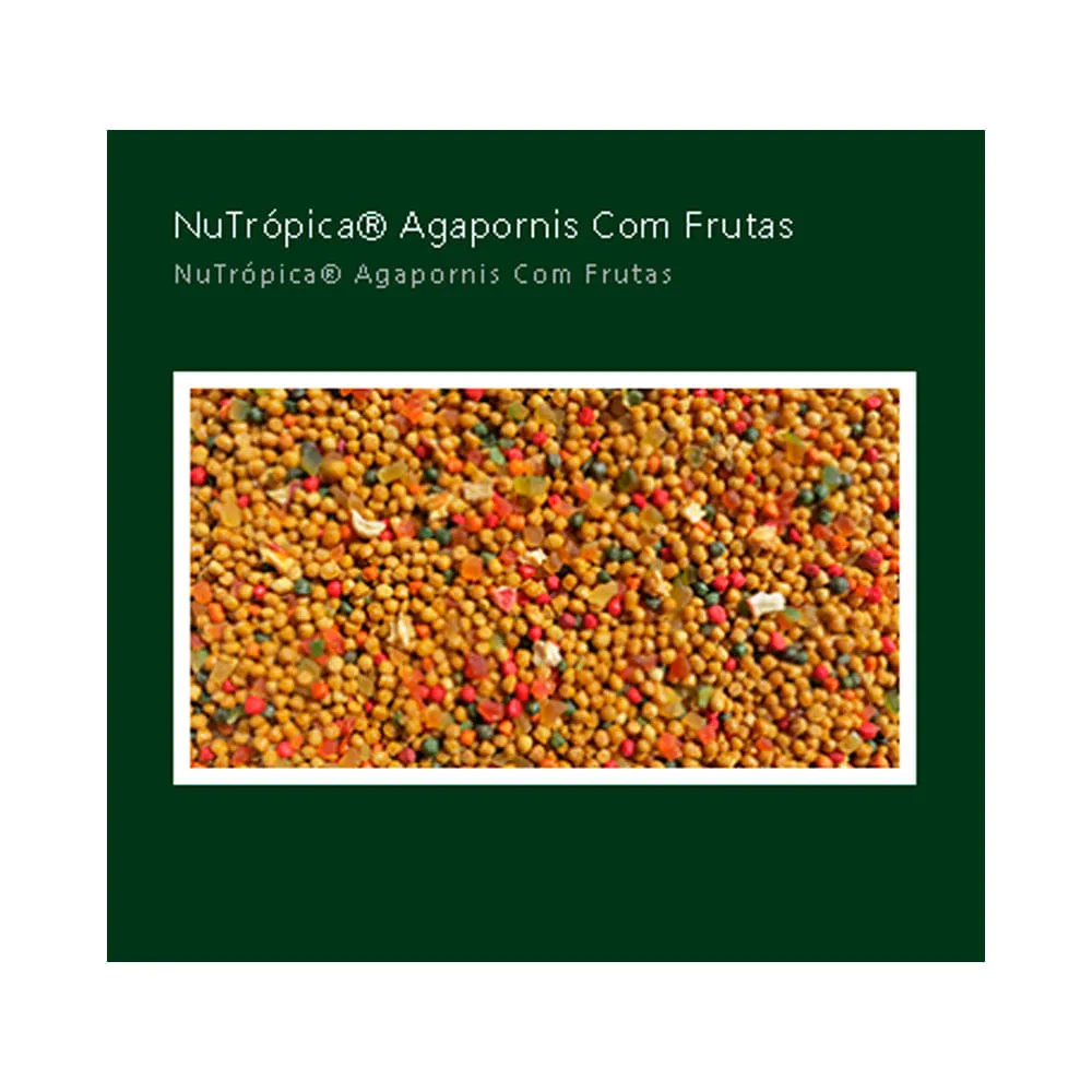Ração Nutrópica para Agapornis com Frutas — foto 2