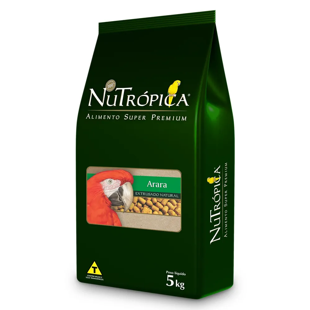 Ração Nutrópica para Araras Natural