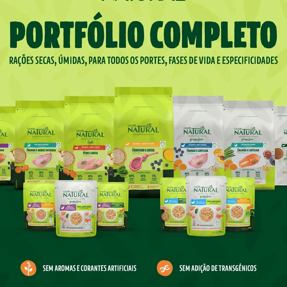 Ração Guabi Natural Grain Free Cães Adultos Raças Mini Pequeno Frango e Lentilha — foto 6