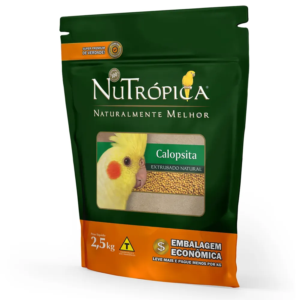 Ração Nutrópica Extrusado Natural para Calopsitas — foto 3