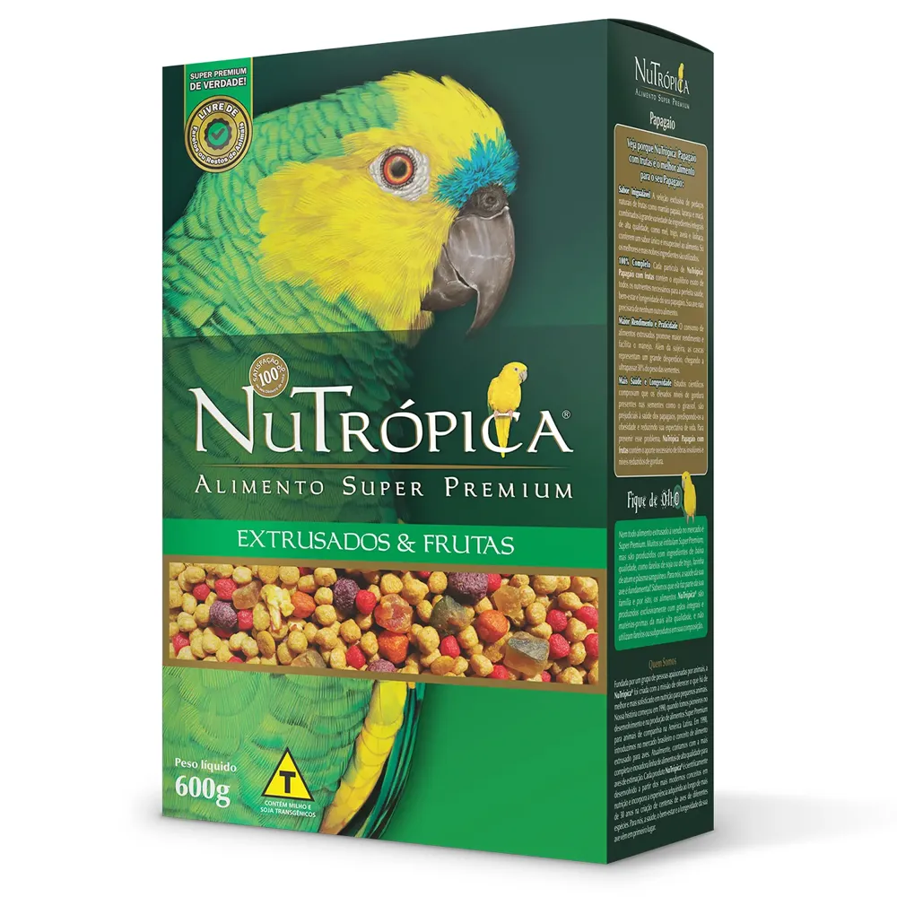 Ração Nutrópica para Papagaios com Frutas — foto 4