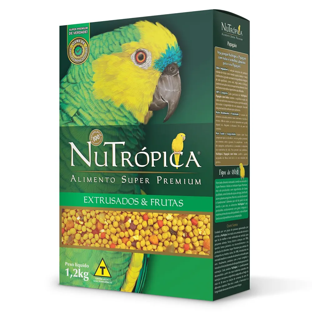 Ração Nutrópica para Papagaios com Frutas — foto 6