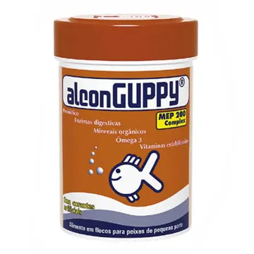 Ração em flocos para Peixes Guppy Alcon