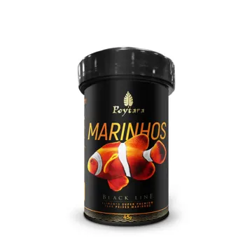Ração para Peixes Marinhos Black Line P Poytara