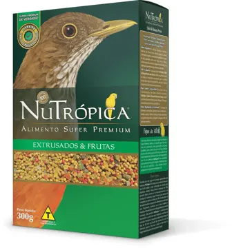 Ração Nutrópica para Sabiá e Pássaro Preto