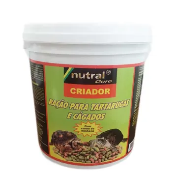 Ração para Tartarugas Jabuti Cágado Ouro Criador Nutral