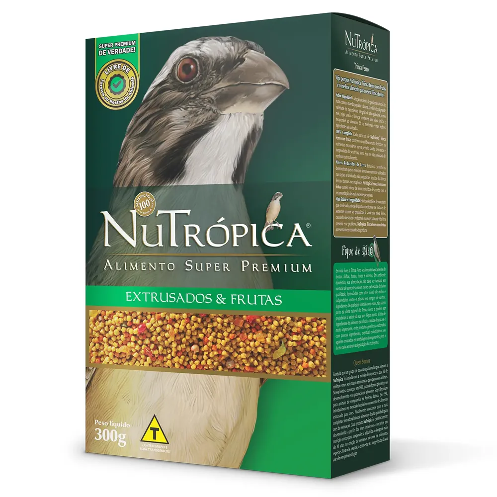 Ração Nutrópica para Trinca Ferro