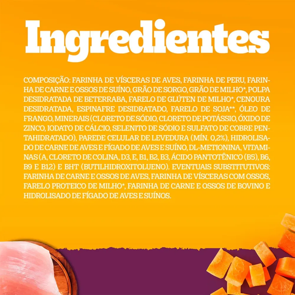 Ração Pedigree Barriguinha Saudável Peru Cães Adultos Raças Pequenas e Minis — foto 5