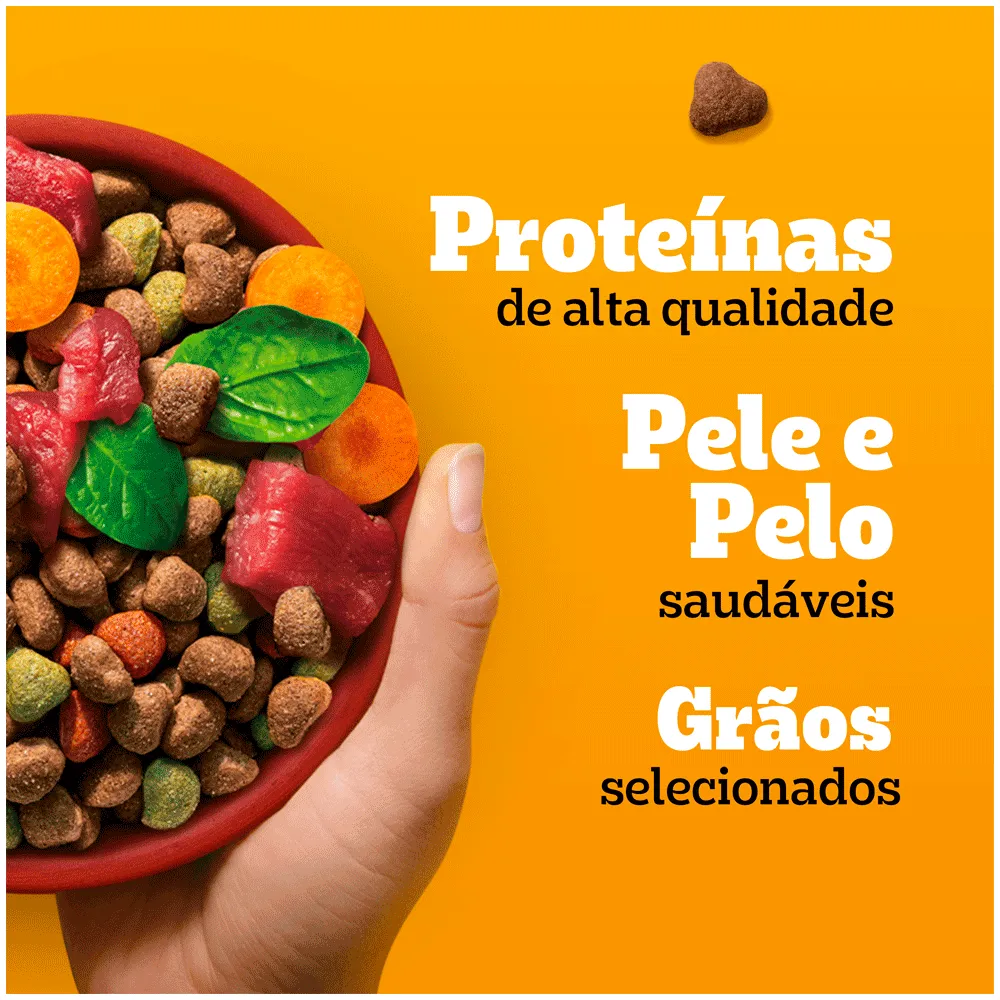Ração Pedigree Cães Adultos Raças Médias e Grandes Carne e Vegetais — foto 4