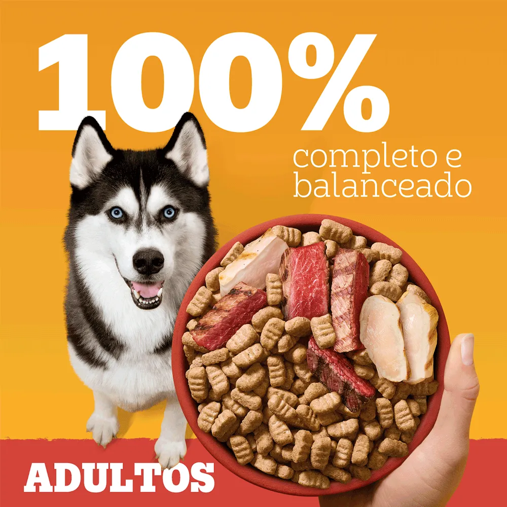 Ração Pedigree High Protein para Cães Adultos Carne e Frango — foto 6