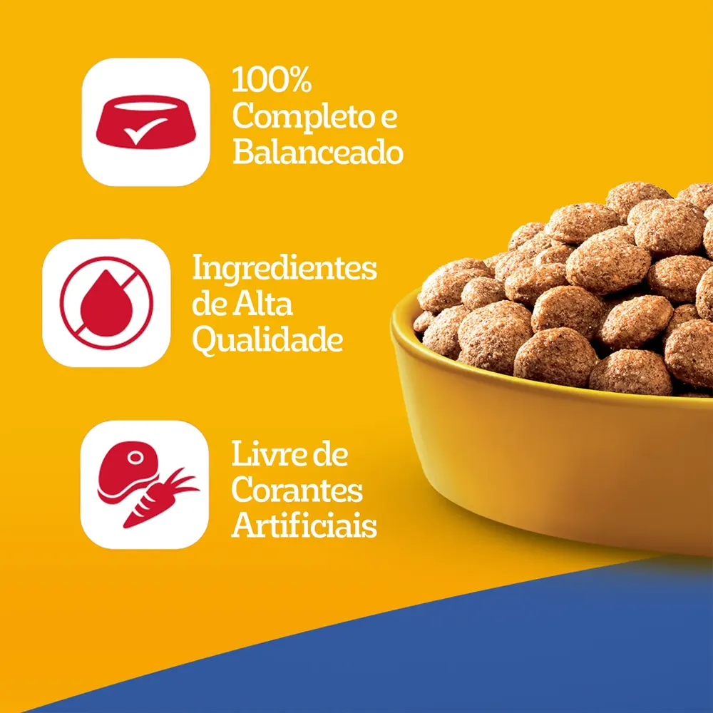 Ração Pedigree Nutri Essencial Cães Adultos Carne — foto 3