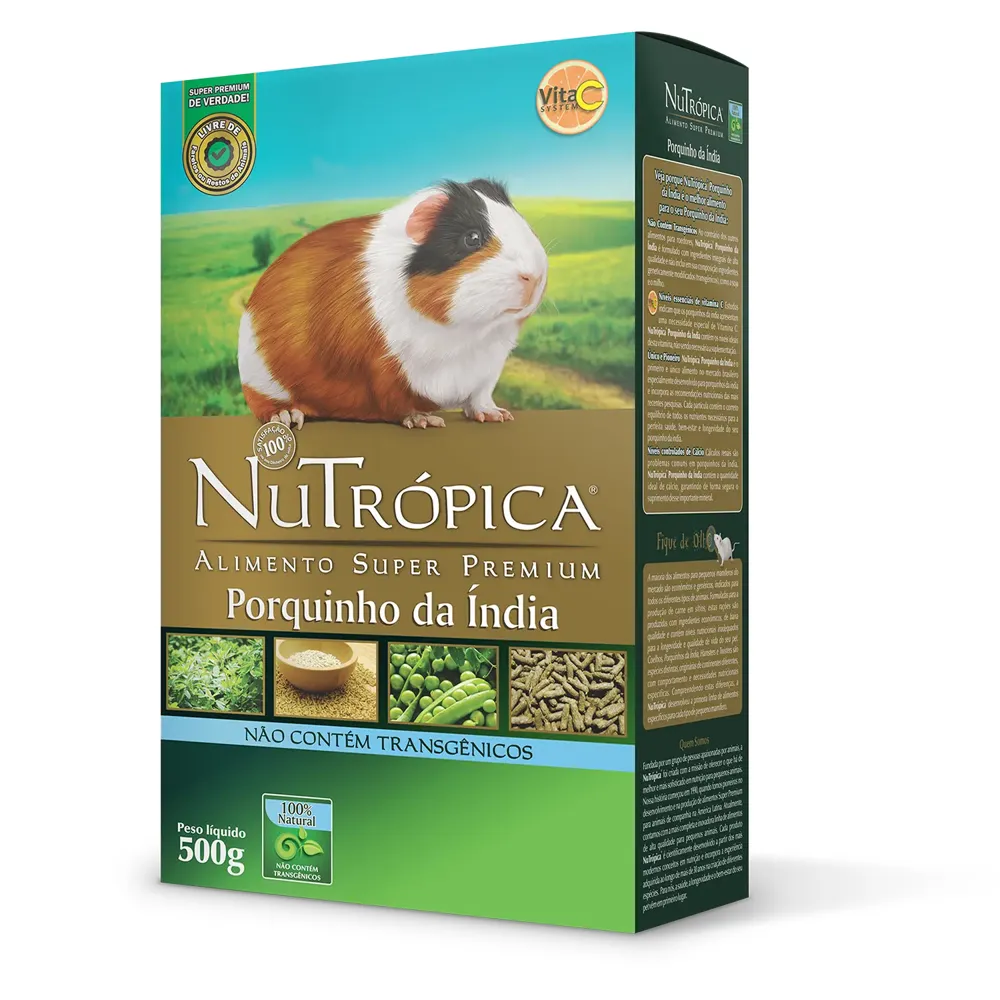 Ração Nutrópica para Porquinho-da-Índia Super Premium — foto 2