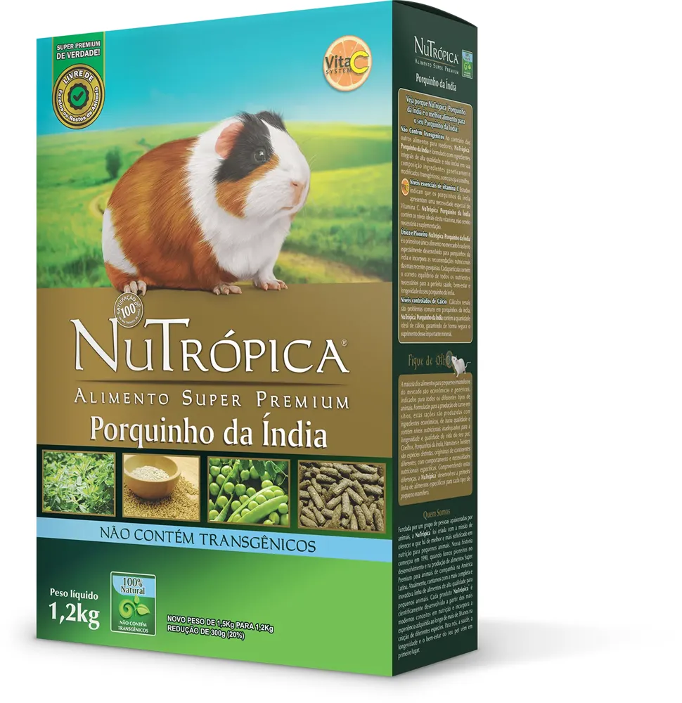Ração Nutrópica para Porquinho-da-Índia Super Premium — foto 3