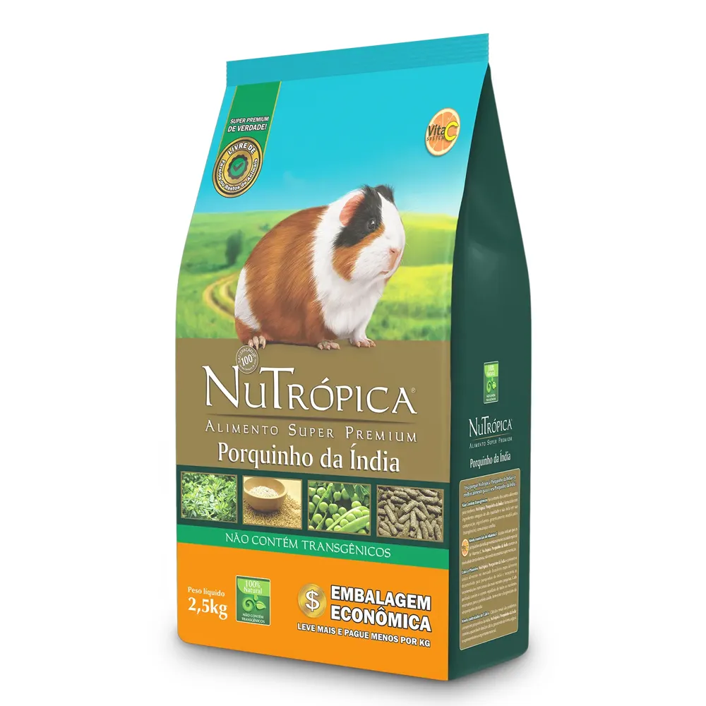 Ração Nutrópica para Porquinho-da-Índia Super Premium — foto 4