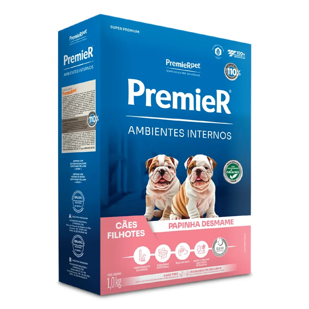 Papinha Desmame Premier Ambientes Internos Cães Filhotes — foto 2
