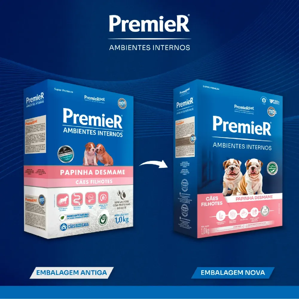 Papinha Desmame Premier Ambientes Internos Cães Filhotes — foto 3