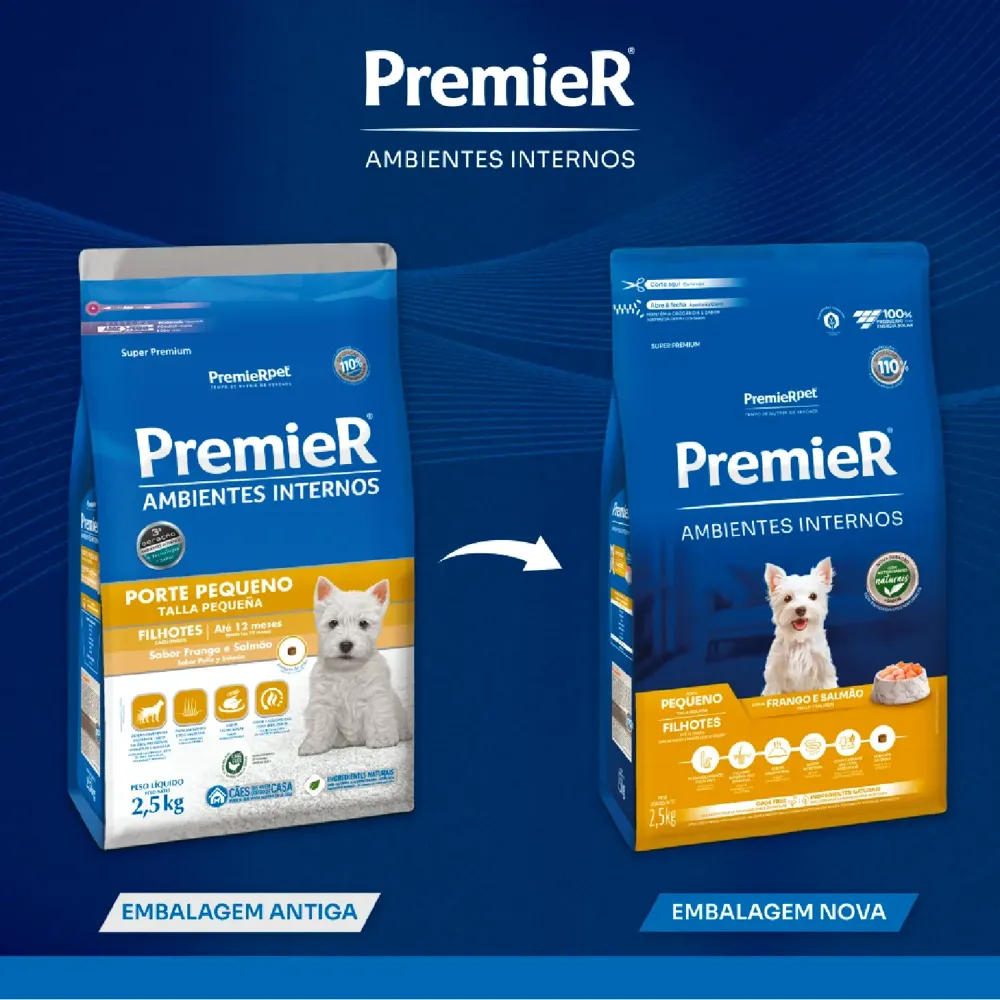Ração Premier Ambientes Internos Cães Filhotes Raças Pequenas — foto 3