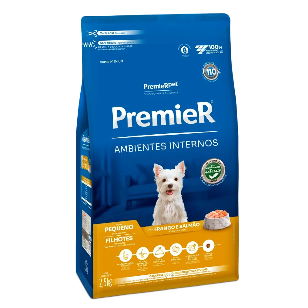 Ração Premier Ambientes Internos Cães Filhotes Raças Pequenas — foto 5