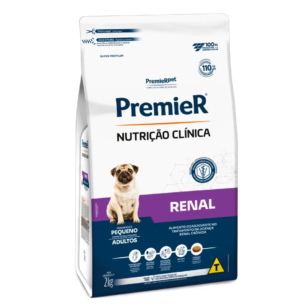 Ração Premier Nutrição Clínica Renal Cães Adultos Raças Pequenas — foto 2
