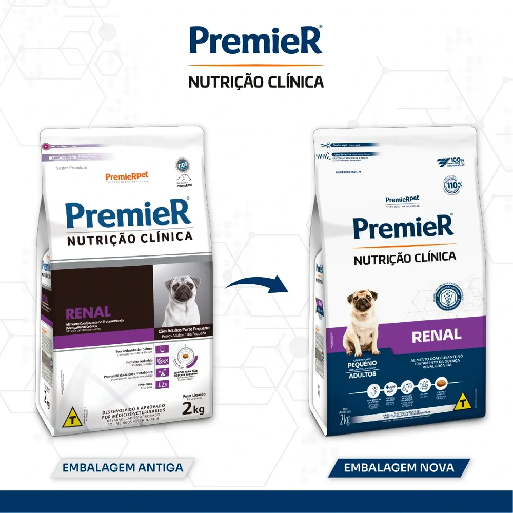Ração Premier Nutrição Clínica Renal Cães Adultos Raças Pequenas — foto 3